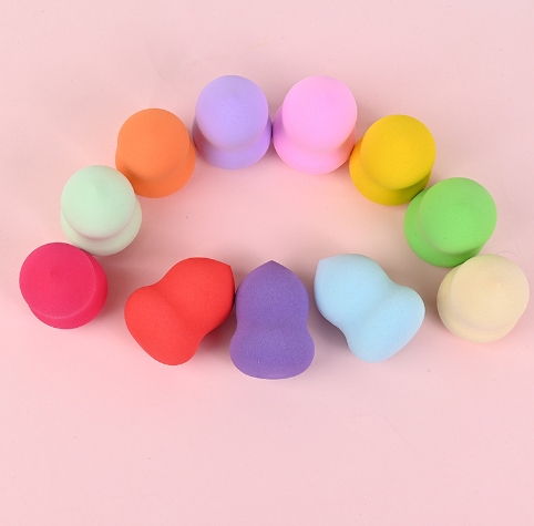 单色美妆蛋 不吃粉细腻 干湿两用粉扑Q弹柔软化妆棉化妆工具