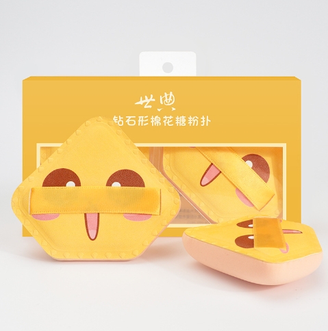 棉花糖超软粉扑粉底液干湿两用不吃粉卡通钻石气垫化妆工具现货